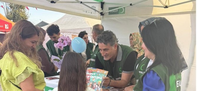 YEŞİLAY PENDİK ŞUBESİNDEN KAHVE FESTİVALİ'NDE BAĞIMLILIKLA MÜCADELE VURGUSU