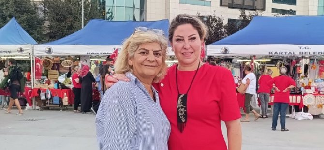 KARTAL VE MALTEPE EL ELE VERDİ:KADIN EMEĞİ PAZARI'NDA DAYANIŞMA RÜZGARI