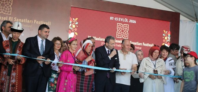 PENDİK'TE KÜLTÜR BULUŞMASI:21 ULUSLARARASI GELENEKSEL EL SANATLARI FESTİVALİ KAPILARINI AÇTI
