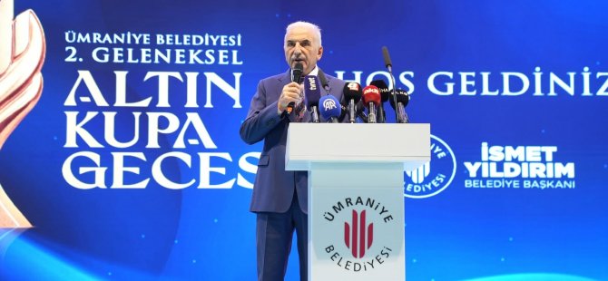 ÜMRANİYE’NİN ŞAMPİYONLARI 2. GELENEKSEL ALTIN KUPA GECESİ’NDE BULUŞTU