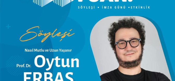 PROF.DR.OYTUN ERBAŞ 11. PENDİK KİTAP FUARI KAPSAMINDA PENDİKLİLERLE BULUŞUYOR