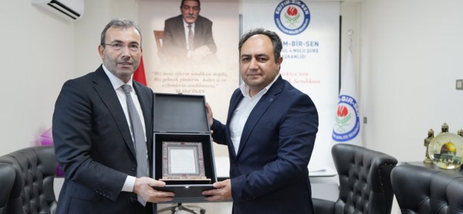 PENDİK PROTOKOLÜNDEN EĞİTİM-BİR-SEN İSTANBUL 4 NO'LU ŞUBEYE ZİYARET