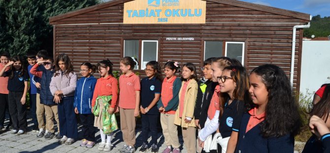 TABİAT OKULU'NDA EĞİTİMLER BAŞLADI