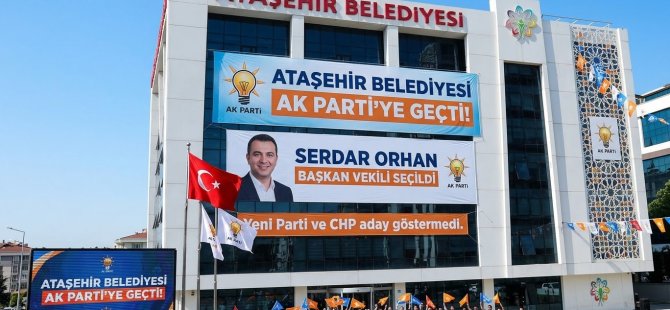ATAŞEHİR BELEDİYESİ AK PARTİ'YE GEÇTİ