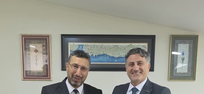 YEŞİLAY PENDİK ŞUBESİ İLÇE MÜFTÜSÜ DR.ABDÜLHAMİD PEHLİVAN'I ZİYARET ETTİ