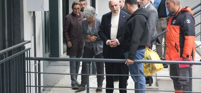 BAŞKAN YILDIRIM, YAĞIŞTAN ETKİLENEN MAHALLELERDE İNCELEMELERDE BULUNDU