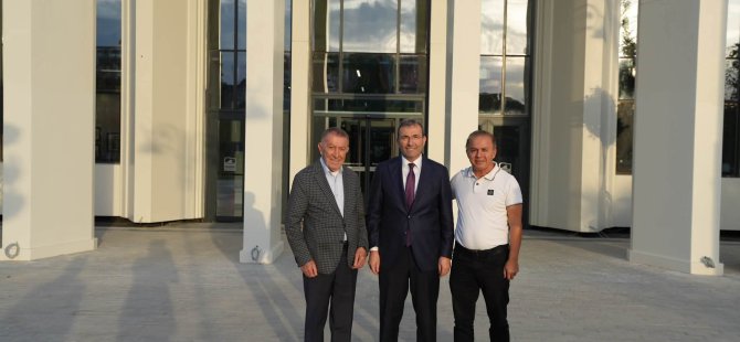 PENDİK KENT KONSEYİ BAŞKANI SÜLEYMAN YILMAZ'DAN BAŞKAN AHMET CİN'E TEBRİK ZİYARETİ