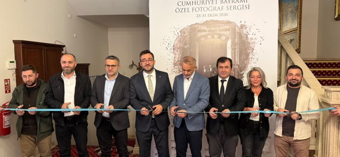 ''CUMHURİYET BAYRAMI ÖZEL FOTOĞRAF SERGİSİ'' ZİYARETE AÇILDI