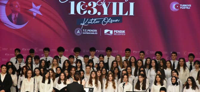 CUMHURİYETİN 103. YILI PENDİK'TE COŞKUYLA KUTLANDI