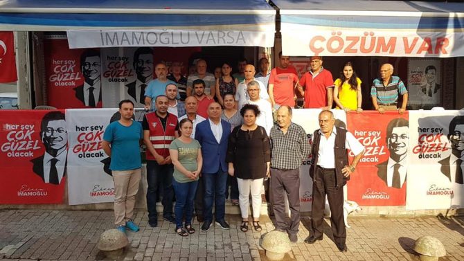 CHP Milletvekili Tahsin Tarhan'dan Topselvi Mahalle Birim Başkanlığına Ziyaret