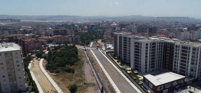 Güllübağlar - Esenler Bağlantı Yolunun Yüzde 70’i Tamamlandı