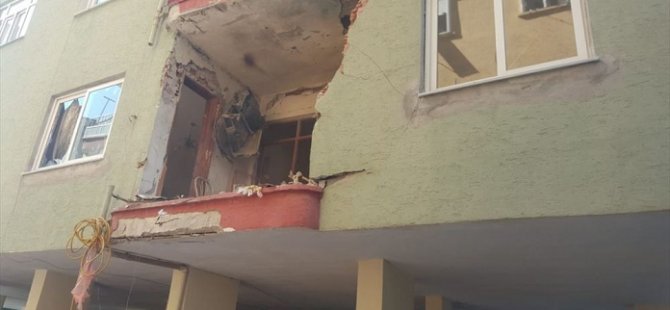 PATLAYAN KLİMA MOTORU EVİ HARABEYE ÇEVİRDİ