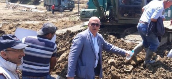 CHP MİLLETVEKİLİ'NDEN AFET BÖLGESİNE SUÇ DUYURUSU