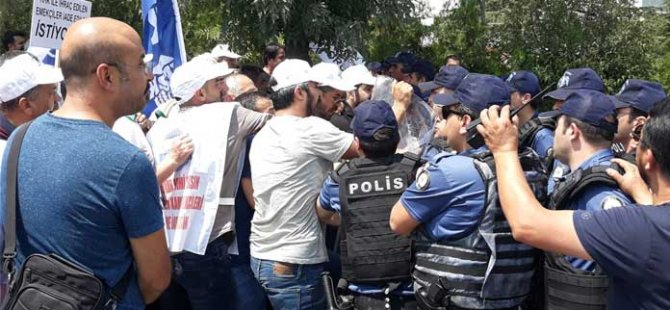 ANKARA'DA KESK ÜYELERİNE BİBER GAZLI MÜDAHALE