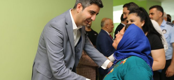 BAŞKAN GÖKHAN YÜKSEL PERSONELİYLE BAYRAMLAŞTI