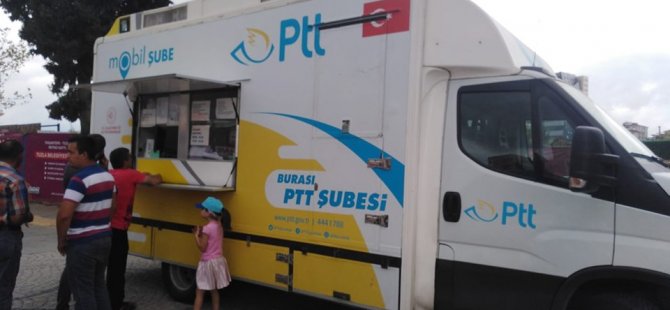 TUZLA BELEDİYESİ'NDEN VATANDAŞA MOBİL PTT HİZMETİ