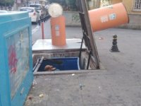 YERALTI ÇÖP KONTEYNIRLARI AFGANLILARA EMANET