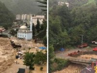 ARTVİN BORÇKA'DA SEL FELAKETİ