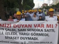 SOMALI MADENCİLER HAKLARINI ALMAK İÇİN ANKARA'DA YÜRÜYÜŞ BAŞLATTILAR