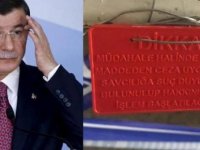 DAVUTOĞLU'NUN OFİSİ MÜHÜRLENDİ