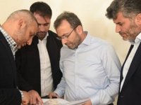 BAŞKAN AHMET CİN YENİ BELEDİYE BİNASINI YERİNDE İNCELEDİ
