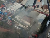 TUZLA'DA KORKUTAN YANGIN