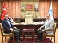 GEYVE BELEDİYE BAŞKANI MURAT KAYA'DAN BAŞKAN AHMET CİN'E ZİYARET
