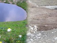 DEFİNECİLERİN TAHRİP ETTİĞİ DİPSİZ GÖL SİT ALANI İLAN EDİLECEK