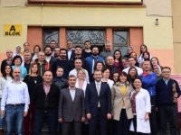 BAŞKAN CİN MEZUN OLDUĞU OKULDA ÖĞRETMENLER GÜNÜ'NÜ KUTLADI