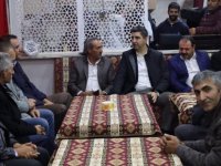 BAŞKAN GÖKHAN YÜKSEL'DEN YANGINDAN ETKİLENEN AİLEYE ZİYARET