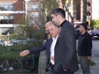 BAŞKAN GÖKHAN YÜKSEL PROJE ALANLARINI İNCELEDİ