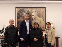 BAŞKAN GÖKHAN YÜKSEL ŞEHİT AİLESİ VE YAKINLARINI AĞIRLADI