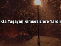 SOKAKTA YAŞAYAN KİMSESİZLERE KARTAL BELEDİYESİ'NDEN YARDIM ELİ
