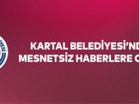 KARTAL BELEDİYE'SİNDEN KORANAVİRÜS HABERLERİNE İLİŞKİN AÇIKLAMA