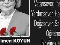 ADD KARTAL ŞUBESİ'NDEN HÜLYA ÖĞRETMEN İÇİN BAŞSAĞLIĞI MESAJI