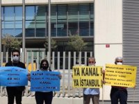 CHP PENDİK ÇINARDERE MAHALLE BİRİMİNDEN   KANAL İSTANBUL PROTESTOSU