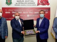 BAŞKAN AHMET CİN'DEN GAZİLER GÜNÜ'NDE ANLAMLI ZİYARET