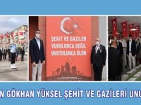 KARTAL BELEDİYE BAŞKANI GÖKHAN YÜKSEL GAZİLER GÜNÜ'NÜ UNUTMADI