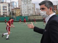 BAŞKAN GÖKHAN YÜKSEL'DEN KARTALSPOR TESİSLERİNE ZİYARET