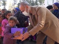 BAŞKAN YAZICI'DAN TÜRK KIZILAYI HAYAD DERNEĞİ İLE SURİYE'Lİ MÜLTECİLERE GIDA YARDIMI