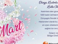 DÜNYAGÖZ PENDİK VE SULTANBEYLİ HASTANELERİ'NDEN 8 MART DÜNYA KADINLAR GÜNÜ MESAJI