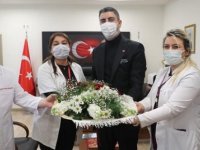 BAŞKAN GÖKHAN YÜKSEL 14 MART TIP BAYRAMI'NI UNUTMADI