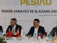 PESİAD BAŞKANI KADİR BAYRAM VE YÖNETİMİ YENİ ÜYELERLE BİR ARAYA GELDİ