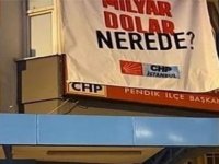 CHP PENDİK'TE '128 MİLYAR DOLAR NEREDE? AFİŞİNE POLİS MÜDAHALESİ