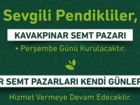 PENDİK'TE KURULAN SEMT PAZARLARI İLE İLGİLİ YENİ DÜZENLEME