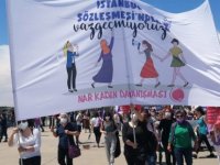MALTEPE'DE İSTANBUL SÖZLEŞMESİ PROTESTOSU