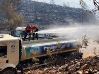 PENDİK BELEDİYESİ'NİN DESTEK EKİPLERİ MANAVGAT'TA YANGIN SÖNDÜRME ÇALIŞMALARINA BAŞLADI