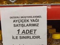 DOLARIN YÜKSELİŞİ SONRASI MARKETLER YAĞ VE ŞEKERE KOTA GETİRDİ