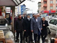 AK PARTİ İSTANBUL  İL BAŞKANI OSMAN NURİ KABAKTEPE'DEN FATİH MAHALLE ESNAFINA ZİYARET