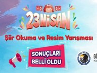 23 NİSAN ÖDÜLLÜ RESİM VE ŞİİR OKUMA YARIŞMASI'NIN SONUÇLARI AÇIKLANDI